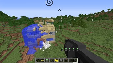 GUNS IN MINECRAFT!!!          Flans Gun Mod Review