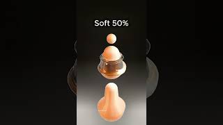 0% vs 100% Soft Body Simulation in Blender 3D  #satisfying