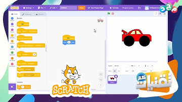 تعلم البرمجة بطريقة سهلة وكأنك تلعب 😯 عن طريق تطبيق (SCRATCH)