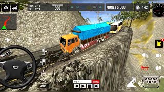 IDBS Extreme Road Jumping Truck | Idbs Extreme Road Gameplay | Heavy Truck #idbs#truck