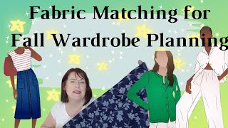 Find Out Which Fabrics I Matched to My Fall Pattern Picks Inside!