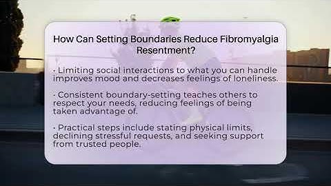 How Can Setting Boundaries Reduce Fibromyalgia Resentment? - Fibromyalgia Wellness Channel