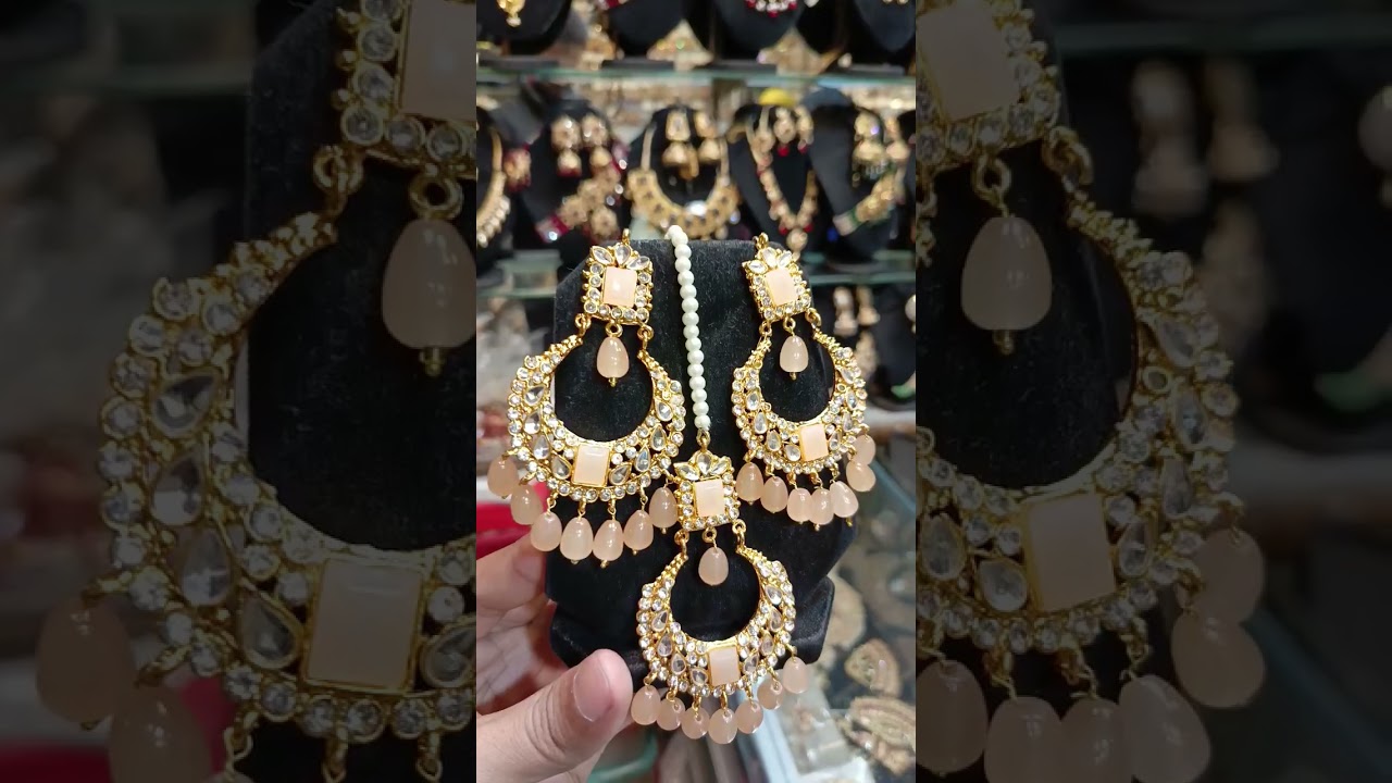 Balli Style Earings Tikka Collection 