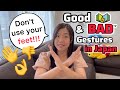 GOOD and BAD GESTURES in JAPAN | Things You Should Avoid Doing in Japan | Japanese Culture