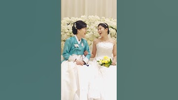 꽃보다 화사한 혼주 엄마들과 신부🌸 화목한 결혼식 현장 리얼후기💐 #결혼식한복 #혼주한복 #쇼츠
