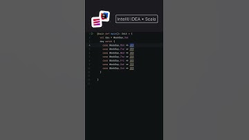 IntelliJ IDEA x Scala: Using enums in pattern matching