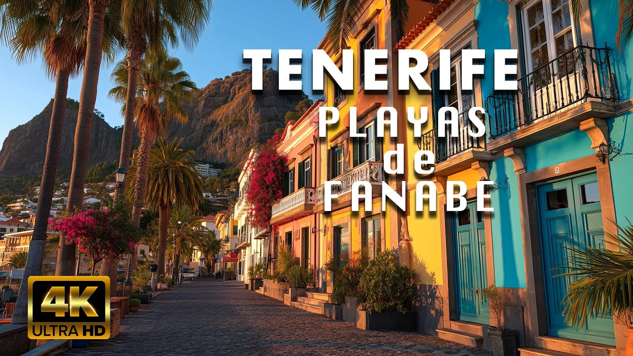 Пешая экскурсия по Тенерифе в формате 4K 🇪🇸 | Жемчужина Атлантики Испании