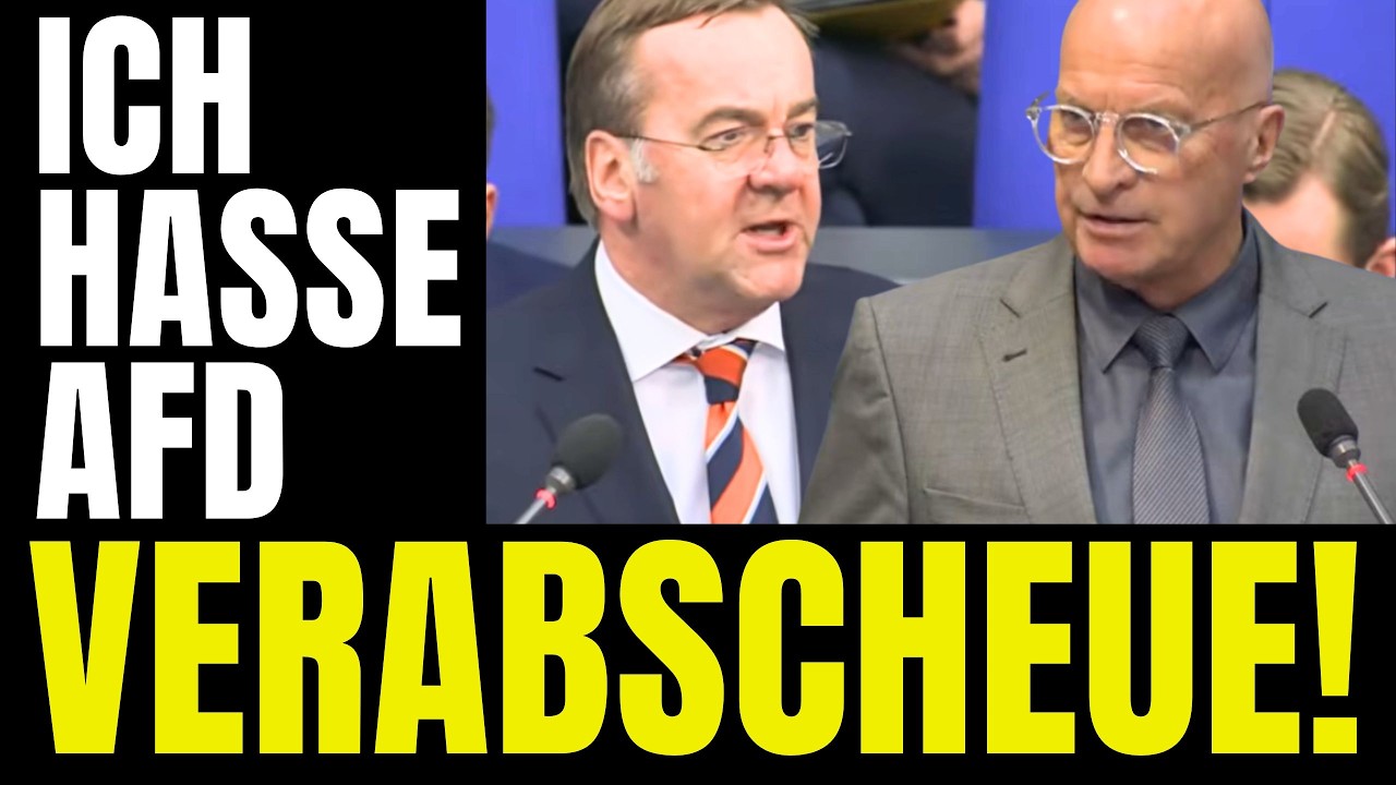 PLÖTZLICH RUTSCHT ES IHM RAUS 🚨 ICH VERABSCHEUE SIE! 🚨 AFD VIDEO GEHT ...