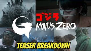 Godzilla Minus Zero Teaser Breakdown | What They're NOT Telling Us