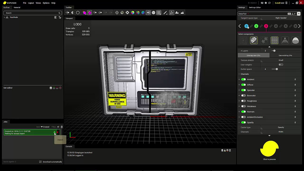 Simplygon 8 - Material Baking - YouTube