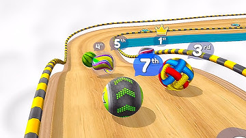 Going Balls - New Speedrun Gameplay Android, IOS (Levels 483-486)