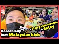 05 Korean guy met cute Malaysian kids+ Fish paste noodle, Satay Mukbang! 말레이시아 아이들 만나다! 어묵 국수, 사테 먹방