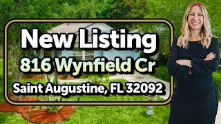 816 Wynfield Circle, Saint Augustine, FL 32092 | Living in St. Augustine FL | Tanya Cosmini