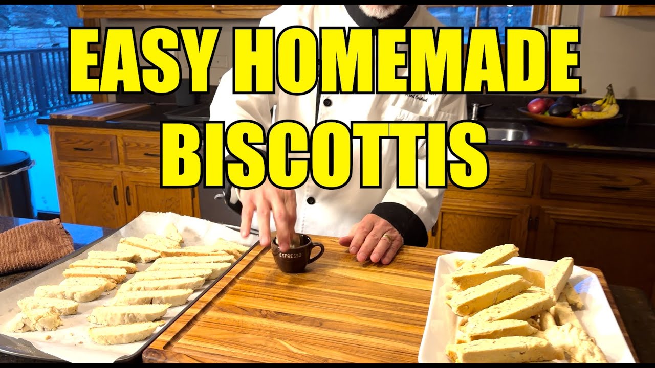 Простое домашнее миндальное бискотти