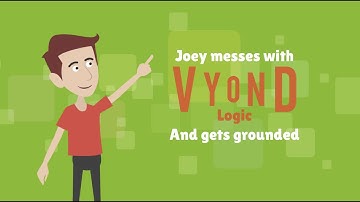 Joey messes with Vyond Logic and gets grounded