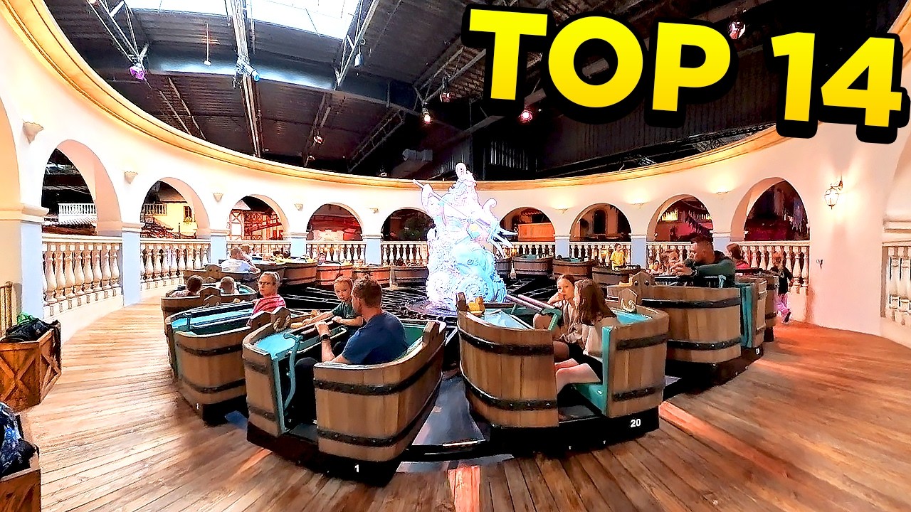 TOP 14 BEST ATTRACTIONS IN MANDORIA | 2025 EPIC SMOOTH POV RIDES