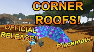 CORNER ROOFS AND STAIRS!!!! - Official Release of Creativerse - and Placemats!