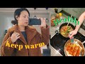 VLOG🎄나갈 곳은 없지만 옷은 사야 옷장이 따수운 법💛 한식으로 몸보신🍲 독일인 남편과 겨울나기🇰🇷🇩🇪국제커플