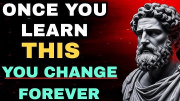 Learn These Life Lessons Once And You’ll Stop Repeating the Same Painful Patterns/ Stoicism