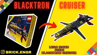Lego Icons 40580 Blacktron Cruiser (Build/Review)