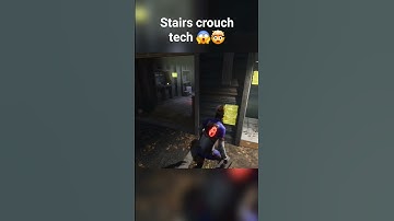 Stairs crouch tech 😱🤯 #dbd #deadbydaylightsurvivor #shorts
