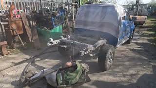 Reviving Rust: Sandblasting a Toyota Hilux Chassis!