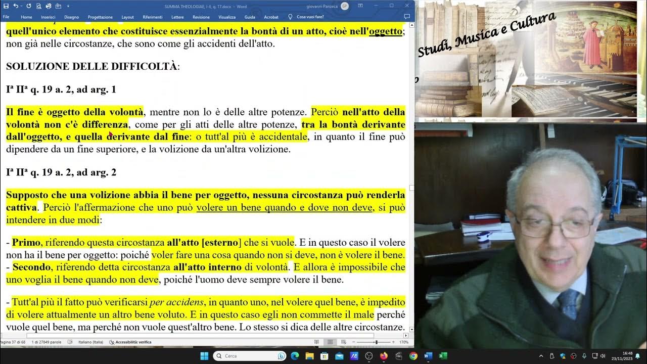 Summa Theologiae I Q. 23 Aa. 1 3