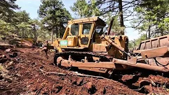 ROAD CORRECTION AND ROAD OPENING WORK FROM DOZER #caterpillar #komatsu #bulldozer #liebherr #working