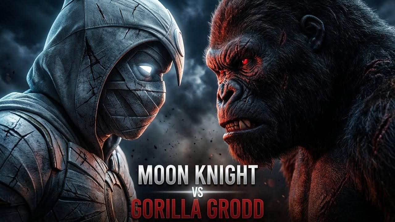 Moon Knight vs Gorilla Grodd | When the Forest Awakens (Cinematic Short Film)