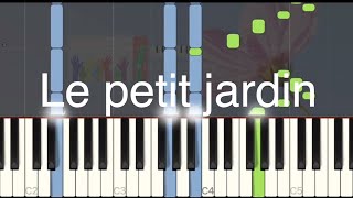 Jacques Dutronc - Le petit jardin - Medium piano tuto