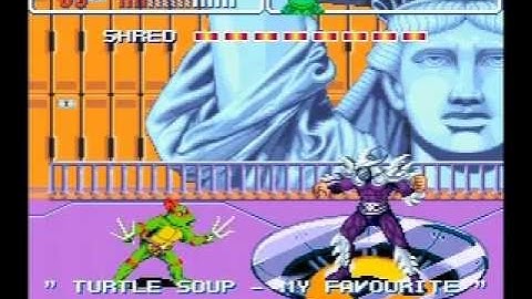 TMNT 4: Turtles in Time Speedrun in 20:20