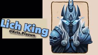 Step-By-Step Animation Of Lich King In Procreate App