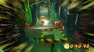 [FWR] Crash Bandicoot 4 - Nitro Processing Time Trial - 0:43.45