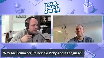 YDS: Why Are Scrum.org Trainers So Precise with Scrum Terms?