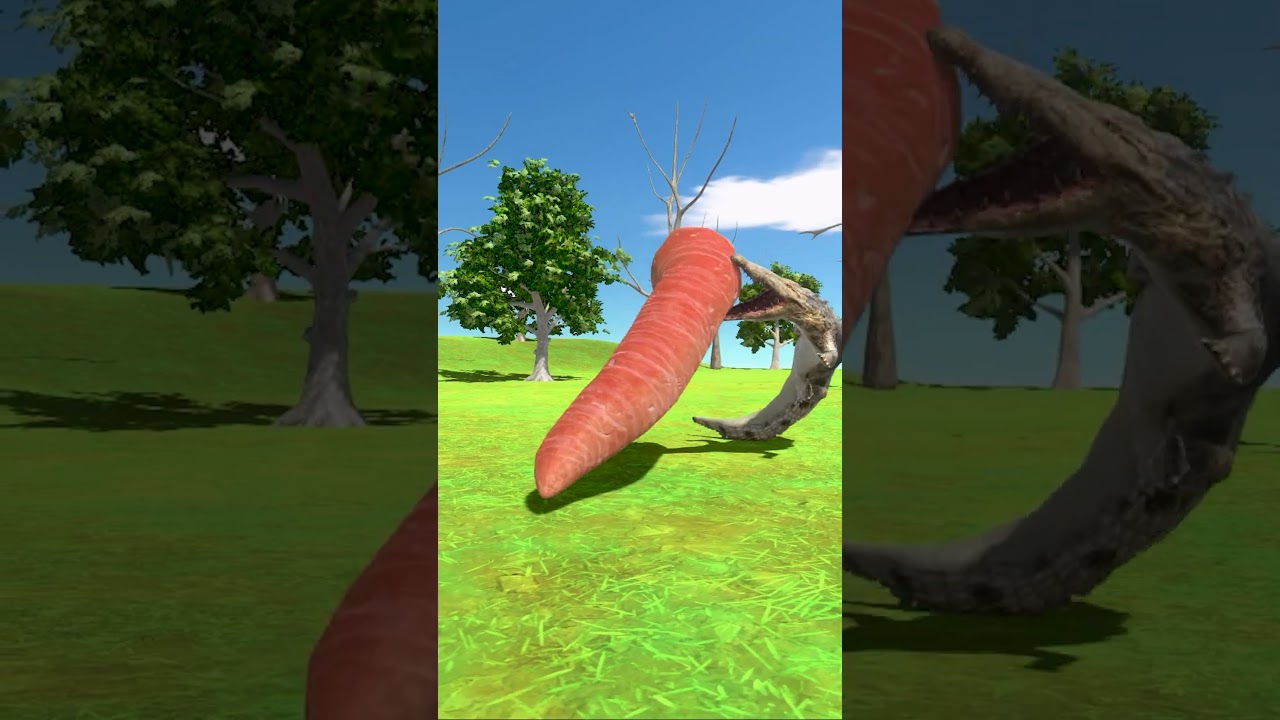 The Ultimate Predator Face Off Blade Worm vs Crocodile!