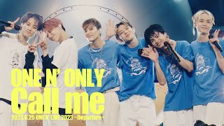 ONE N’ ONLY／ ”Call me” ONE N’ LIVE 2023 ～Departure～@東京国際フォーラム Resimi