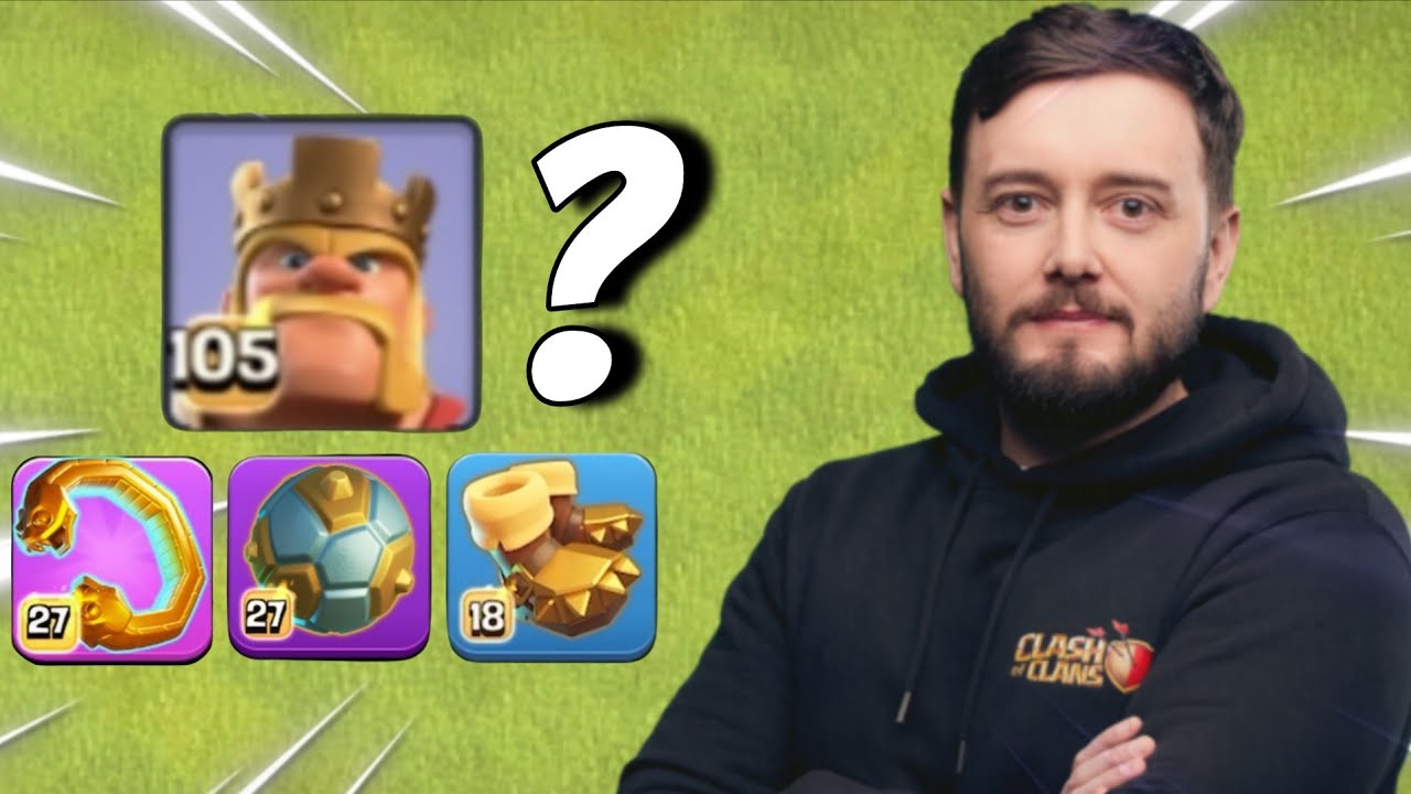 AS 3 ÚNICAS COMBINAÇÕES QUE VOCÊ DEVE USAR PARA O REI NO CLASH OF CLANS !
