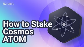 How to Stake Cosmos ATOM