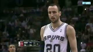 A MANU GINOBILI LE GRITAN MVP VS MEMPHIS (NBA PLAYOFFS 2011)