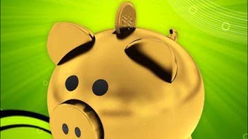 golden coins falling into money bank powerpoint templates ppt backgrounds for slides 0313