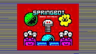 Прохождение игры 2020 года Springbot - Mars Attack на ZX Spectrum 48 K
