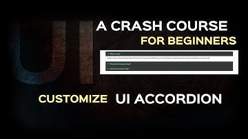 Semantic UI Tutorial| How to customize the Accordion template | Framework tutorial for Beginners