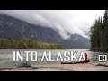 Into Alaska - Bear Around Camp &amp; Heavy Rain Begins | 10-Days Family Camping in Alaskan &amp; BC Wild E.9