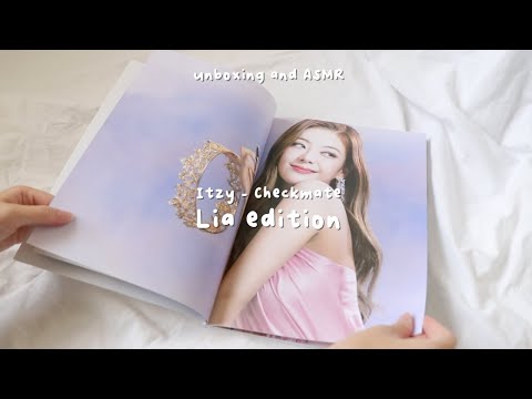 Itzy CHECKMATE Album Unboxing + ASMR | 👸🏻 Lia edition 👑