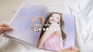 Itzy CHECKMATE Album Unboxing + ASMR | 👸🏻 Lia edition 👑