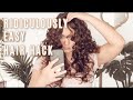 how to get curls at the roots // easy hair hack!