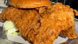 JACKPOT! Is This the BEST Fish Sandwich ($7.50) in Baltimore and America 🧐🫶🏾 and $9 Crab Soup😱