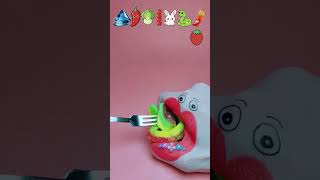 ASMR hand mukbang | Diamond smoothie | Spicy chips | Cabbage dumplings crunchy #asmr #stressrelief