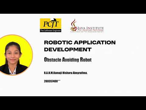 Obstacle Avoiding Robot Car | Java Institute | PCJT Software Engineering
