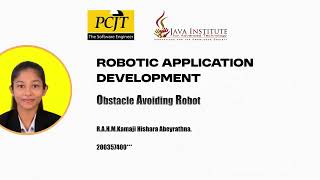 Obstacle Avoiding Robot Car | Java Institute | PCJT Software Engineering
